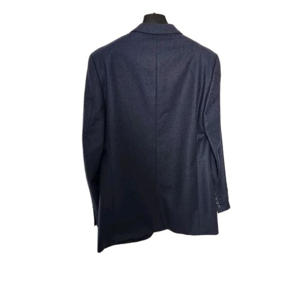 Yves Saint Laurent YSL Designer Navy Wool Blazer Sport Coat Men's Size 40R - Picture 3 of 10